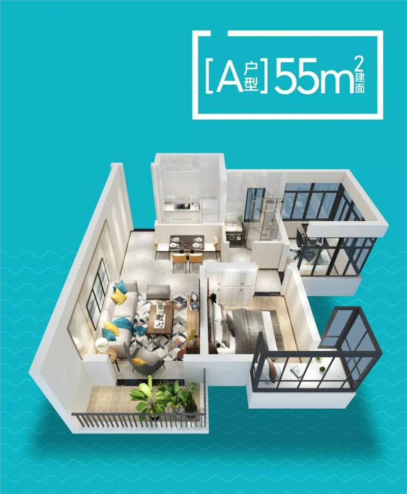 榮和銀灘藍(lán)灣戶型